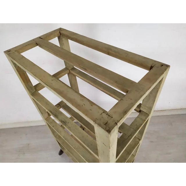 Patinated Wood Industrial Shelf, 1890s For Sale - Image 4 of 12