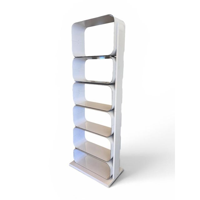 Space Age Aluminium Shelving Unit, 1970 For Sale - Image 11 of 11