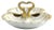 Antique Shell Design White & Gold Divided Handled Serving Dish For Sale In Miami - Image 6 of 9