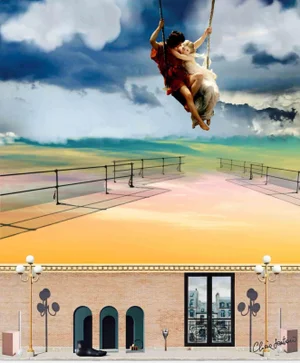 Chiara Santoro, Love Renaissance, Original Digital Collage, 2019