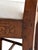 Wood Rare Pair of Late 18th Century Directoire Penwork and Cherrywood Side Chairs, Circa 1790. For Sale - Image 7 of 12