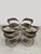 Vintage Italian Chrome Tubular Dining Chairs in the style of Giotto Stoppino, 1970s For Sale - Image 3 of 7