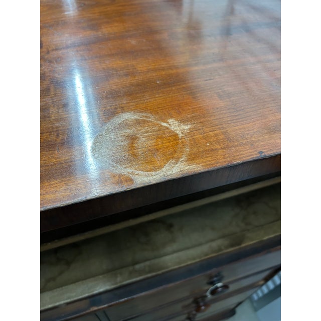 Mid 19th Century Linen Press on Chest For Sale - Image 12 of 12