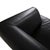 Model 2300 2-Seater Sofa in Black Leather from Rolf Benz For Sale - Image 6 of 14