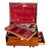 Antique Walnut Gentleman's Vanity Dressing or Travel Box For Sale