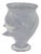 Frosted Crystal Vase by René Lalique, 1970s For Sale