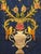 Large Floral and Bird Tapestry with Classical Urn, 1920 For Sale - Image 6 of 11