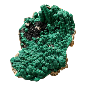 Stalactitic Velvet Malachite Specimen by Stillmantle