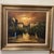 Vintage Impressionistic Painting on Canvas “Evening Paris“ Signed Framed For Sale - Image 10 of 12