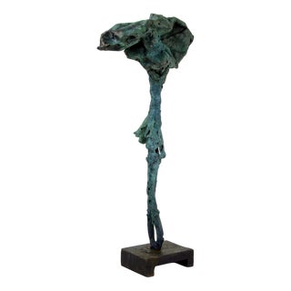 Bronze Female Figure Sculpture by Óscar Aldonza Torres For Sale
