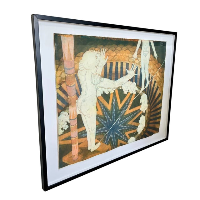 High Wire Desire Signed Ap Aquatint Etching by Dan M. Allison, 1978 For Sale - Image 4 of 12