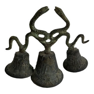 1960s Ethiopian Ceremonial Bells For Sale