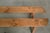 Brown Antique French Wooden Farmhouse Benches, Set of 2 For Sale - Image 8 of 14