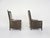 Gray 63970 Lounge Chairs by Umberto Asnago for Giorgetti Peggy, Italy, 1990s, Set of 2 For Sale - Image 8 of 18