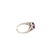 Modern 3.18 Ct Natural Pink Sapphire & Diamond Ring Size 6.5 For Sale - Image 3 of 6