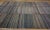 1920s Multicolor Stripe Design Antique American Shaker Flat Weave Cotton Rag Rug For Sale - Image 4 of 14