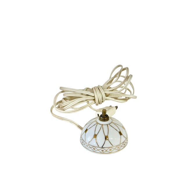 What a nice way to turn on your tree lights, bedside lamp or anything else electric. This is a vintage extension cord with...