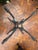 Metal Vintage Hollywood Regency Molla Cast Aluminum Table Base For Sale - Image 7 of 8