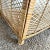 Boho Chic Demi Lune Rattan Corner Shelf/Etagere For Sale In Miami - Image 6 of 9