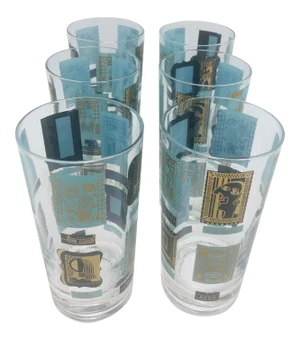 Vintage Goerge Briard Bar Glasses