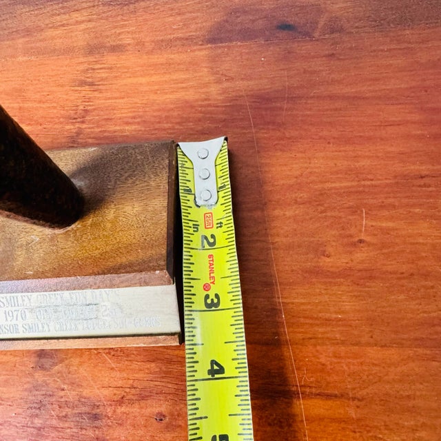 Vintage Smiley Creek Fun Days Twin Falls Idaho Derby Wood Trophy For Sale - Image 11 of 11