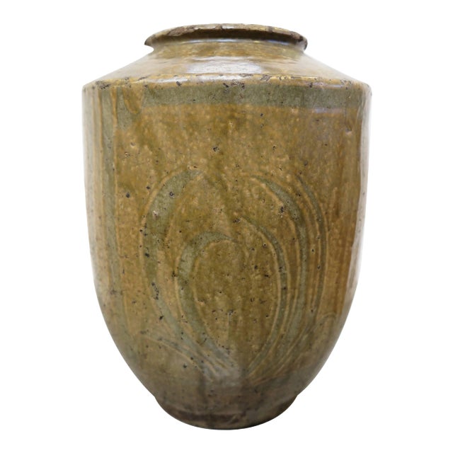 19th Century Stoneware Jar For Sale