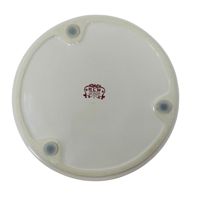 Pristine Jumbo Brakspear’s Pub Ashtray - 8.5" Unused Museum Grade - 1990s HCW Prompots Britain - Original Feet - Large Cigar Vide-Poche For Sale - Image 11 of 12