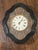 19th Century French Cartel Wall Clock, Mother-of-Pearl Inlay, Raison & Thomas Movement For Sale - Image 9 of 16