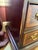 Dixie Furniture Chippendale Mahogany 4 Poster Queen Bed, 2 Nightstands, and 1 Highboy Dresser For Sale - Image 13 of 18