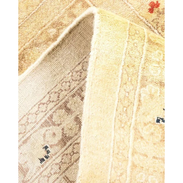 Mogul, One-of-a-Kind Hand-Knotted Area Rug in Ivory, 8' 1" x 10' 4" For Sale In New York - Image 6 of 8