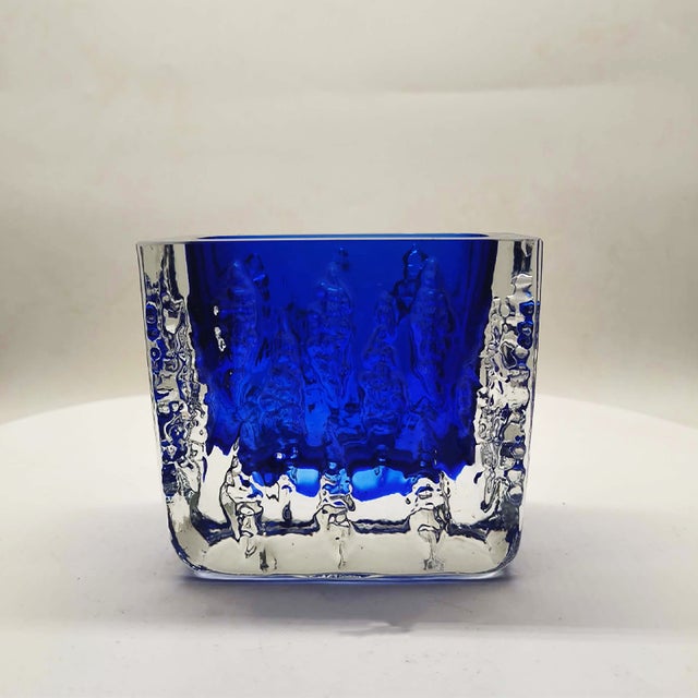 Rectangular Ashtray or Catch-All in Handcrafted Murano Glass attributed to Mandruzzato, Italy, 1960s For Sale - Image 4 of 11