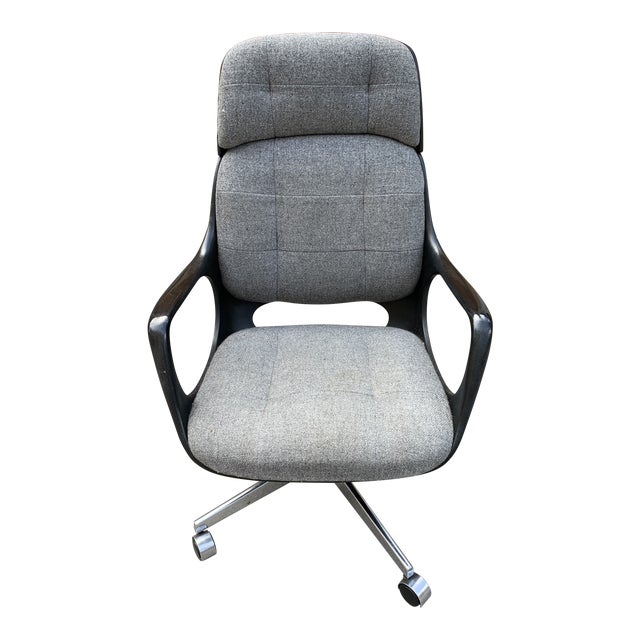 MidCentury Executive Office Chair by Chromcraft Chairish