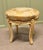 A Louis XVI style Painted Circular Boudoir Stool A Dainty piece yet a sturdy stool, which stands on 4 carved cabriole...