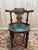 Brown Napoleon III Walnut Office Chair For Sale - Image 8 of 8