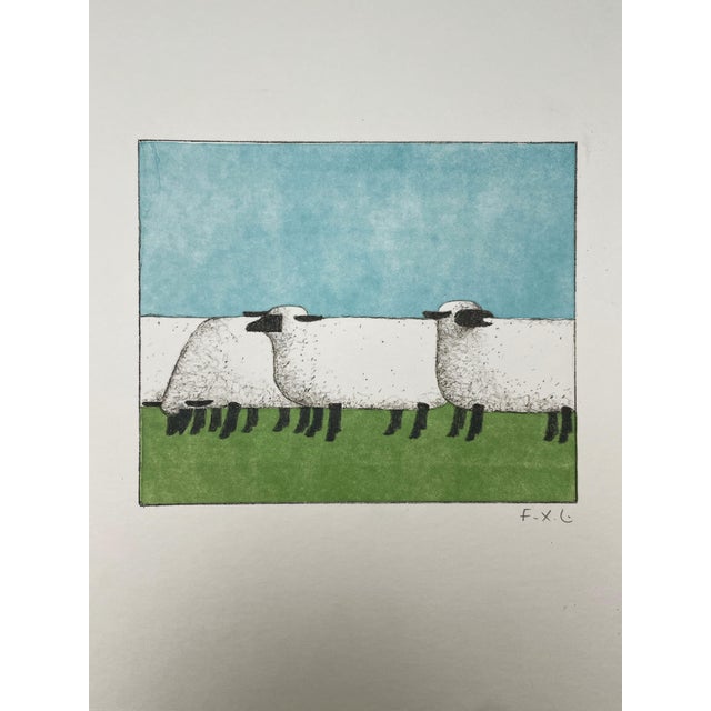 François-Xavier Lalanne, Sheeps, 2004, Paper For Sale - Image 3 of 7