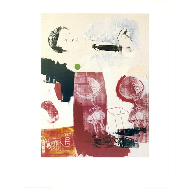 This art print is based on the original 1964 work by Robert Rauschenberg, a pioneering figure in contemporary and Pop Art....