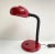 Vintage Red Desk Lamp. Mid-century Desk lamp will add retro accent to your interior. Made in Germany. The wiring is in...
