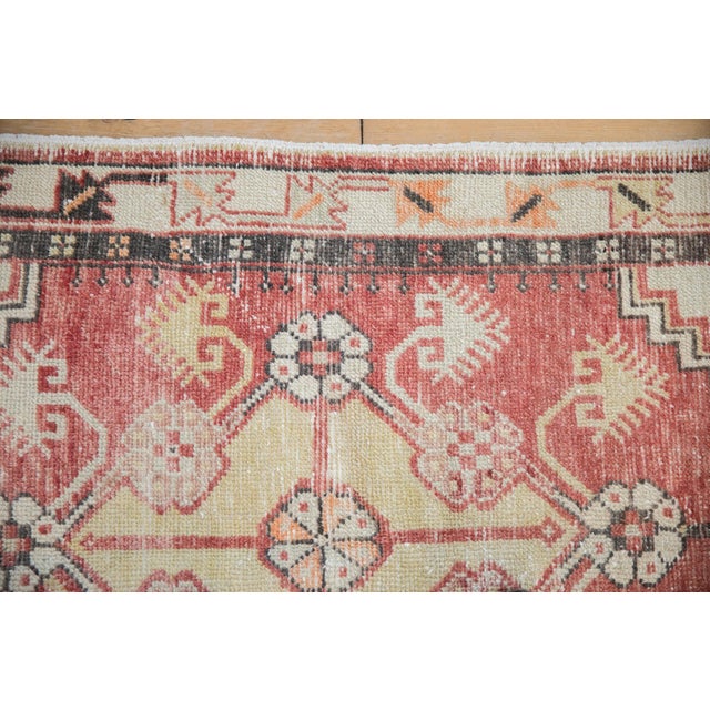 1970s Vintage Distressed Oushak Rug - 2'8" x 4'8" For Sale - Image 5 of 9
