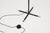 Italian Floor Lamp in Metal, Rattan, Brass and Red Acrylic attributed to Dal Vera, 1950s For Sale - Image 12 of 17