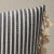 Contemporary Schumacher Mathis Ticking Stripe 18" Lumbar Pillow in Carbon For Sale - Image 3 of 5