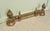 French Rococo Brass Extending Fender with Decorative Chenets For Sale - Image 6 of 7