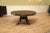 Round Expandable Round Dining Table With Leaf Storage Cabinet, Seats 10 For Sale - Image 13 of 13