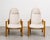 Mid-Century Modern Pair of Oak Mid Century Modern Lounge Chairs | Danish MCM Armchairs, C. 1960’s For Sale - Image 3 of 10