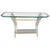Brass and Acrylic Glass Console Table, 1970s For Sale - Image 12 of 12