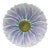 French Majolica Daisy Plate Marcel Guillot Vallauris, Circa 1950 For Sale