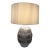 Arteriors Pawnee Sculptural Blue Ceramic Table Lamp For Sale