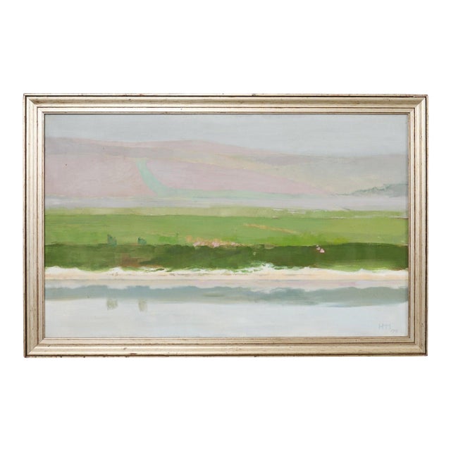 California Coastal Plein Air Impressionist Seascape 1979 For Sale