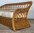 Vintage Braided Rattan 3 Seat Sofa For Sale - Image 4 of 12