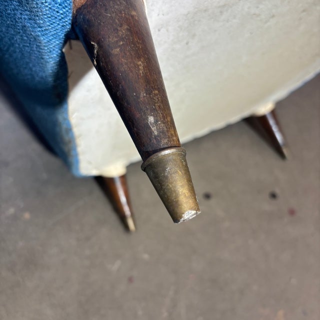 Mid-Century Blue Armchairs from Isa Bergamo, 1950s, Set of 2 For Sale - Image 6 of 16