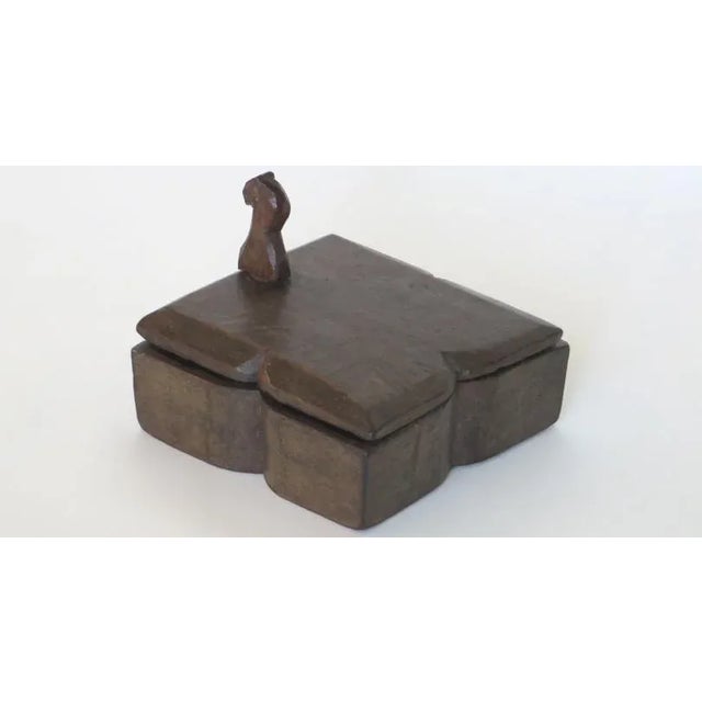 1920s 1920s Wooden Spice Container For Sale - Image 5 of 5